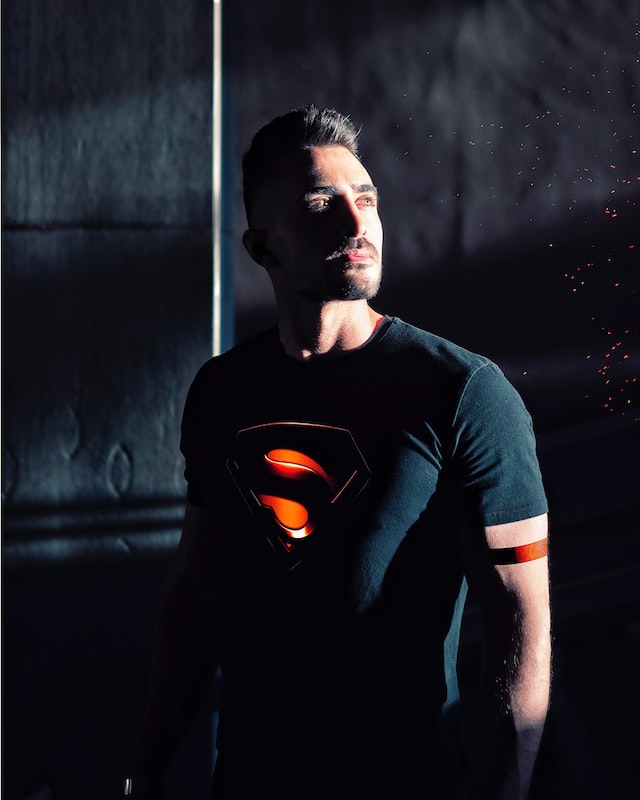 Superman Tshirt Held Archetyp
