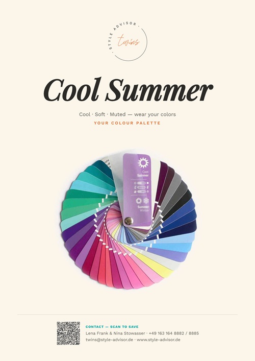 Cool Sommer Farbpass