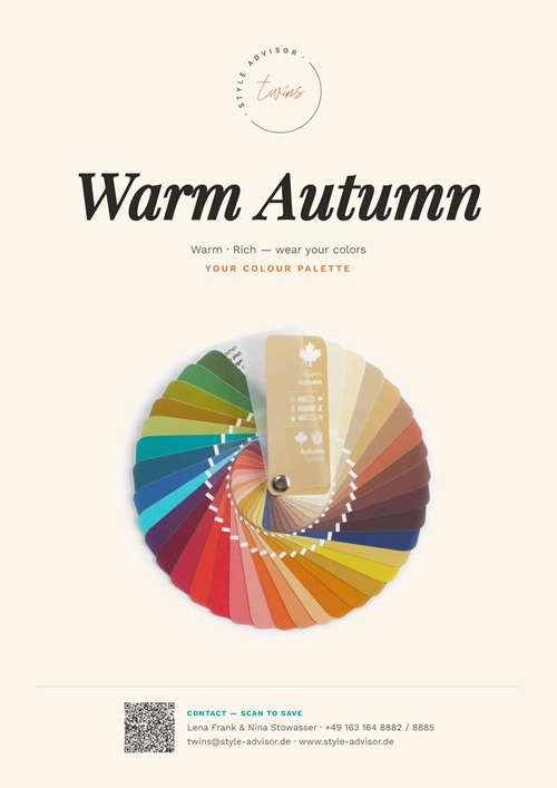 Warm Autumn Farbpass